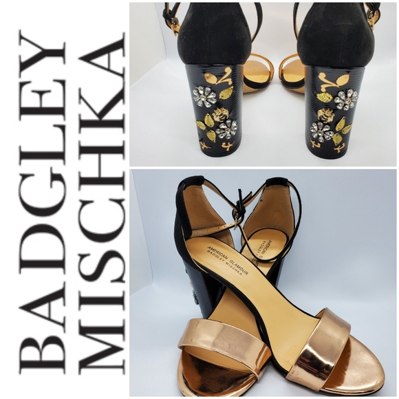 Badgley Mischka Jeweled Shoes